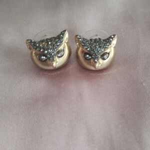 Stella & Dot Owl Earrings